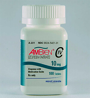 Ambien 10mg Tablets x 100 Tablets