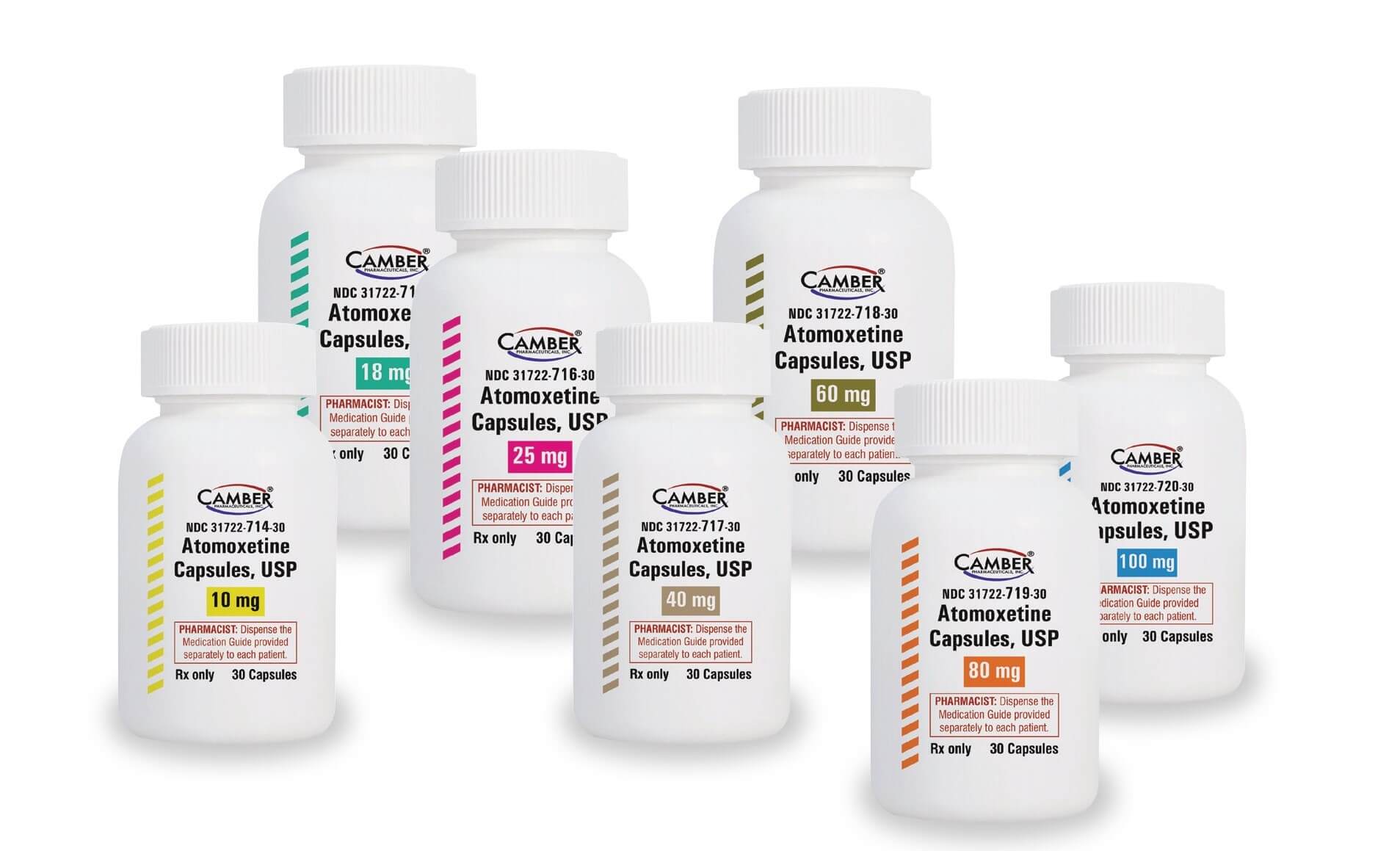 Strattera Atomoxetine 30mg x 1Pack