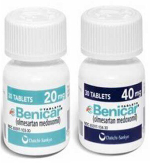 Benicar (Olmesartan) 20mg 40mg  x 1's