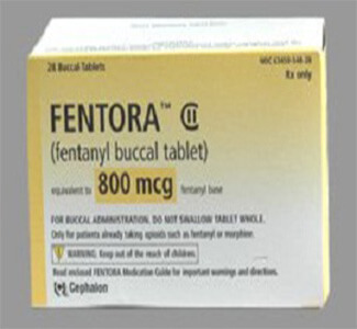 Fentora (Fentanyl Buccal Tablet) Online  x 1's