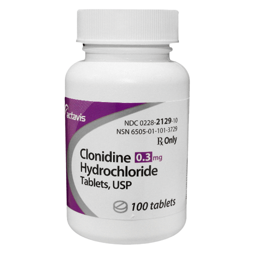 Clonidine HCL 0.3mg x 1Pack