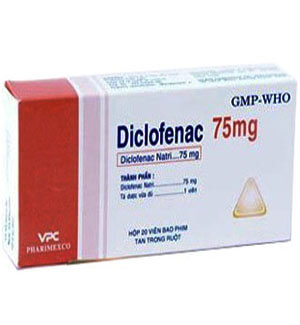 Diclofenac 75mg Tablets Online x 1's
