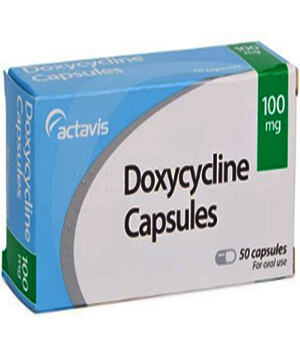 Doxycycline 100mg Capsules  x 1's