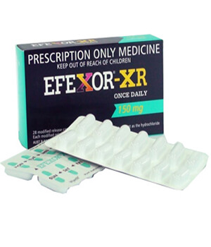 Effexor XR (Venlafaxine) 150mg Capsules x 1's