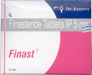 Finast (Finasteride) 5mg Tablets x 1's