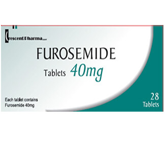 Furosemide (Lasix) 40mg Tablets  x 1's