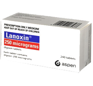 Lanoxin (Digoxin) 250mcg tablets  x 1's