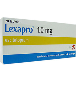 Lexapro (Escitalopram) 10mg Tablets x 1's