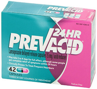 Prevacid (Lansoprazole) 15mg Capsules  x 1's