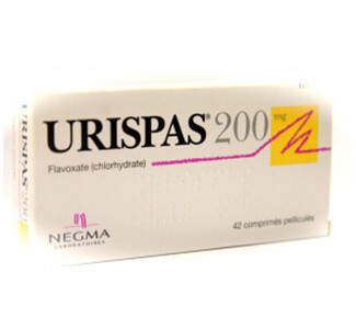 Urispas (Flavoxate) 200mg Tablets  x 1's