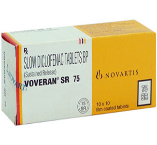 Voltaren (Diclofenac) SR 75mg Tablets  x 1's