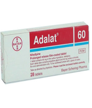 Adalat (Nifedipine) 60mg  x 1's