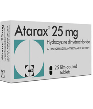 Atarax (Hydroxyzine) 25mg x 1's