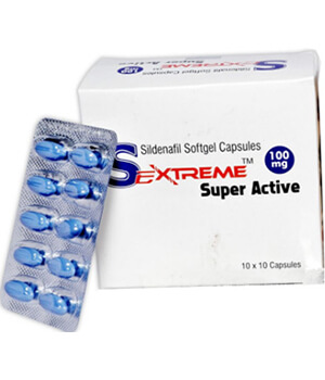 Viagra Super Active 100mg  x 1's